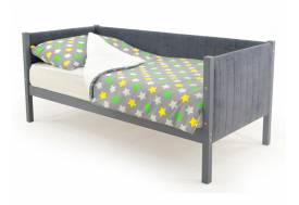 Кровать-тахта мягкая Svogen графит