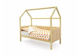 Кровать-домик мягкий Svogen бежевый