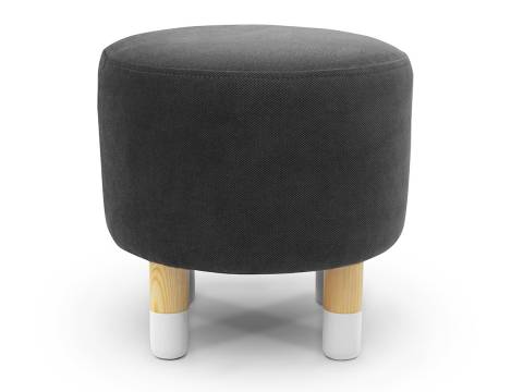 Пуф круглый Stumpa графит