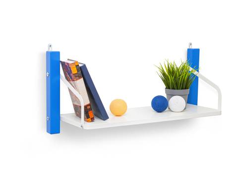 Детская навесная полка Svogen синий