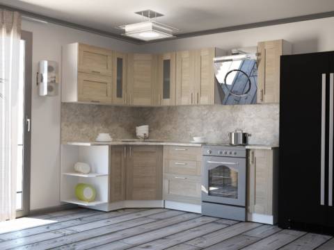 Кухонный гарнитур Лира оптима 1500х1800 мм