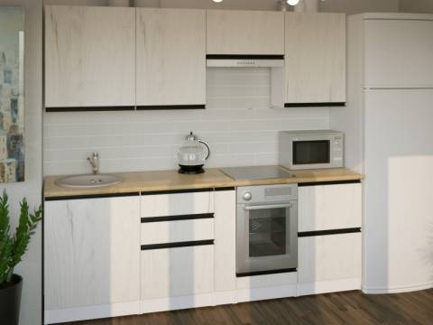 Кухонный гарнитур Амели компакт 2200 мм