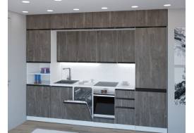 Кухонный гарнитур Ноктюрн люкс 3000 мм