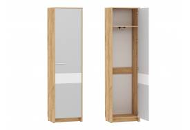 Шкаф для одежды Нортон НМ 013.12 Серый Камень, Дуб Крафт Золотойv