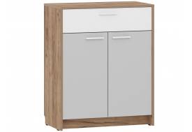 Тумба НМ 013.76 Серый Камень, Дуб Крафт Табачный