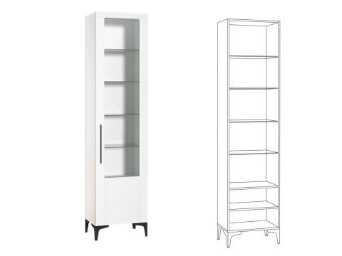 Шкаф-пенал 13.218 Валенсия