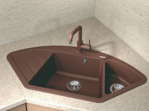 Каменная мойка Florentina Веста