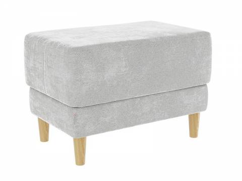 Пуф Рондо 2 велюр галька