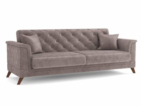 Диван Амарант велюр тенерифе стоун