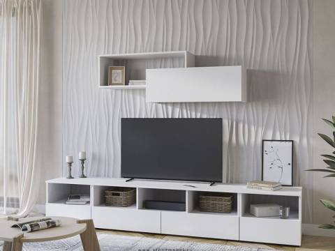 Гостиная Хелен Белый шагрень