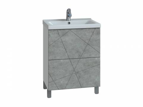 Тумбы Geometry 2-500 Фостер бетон