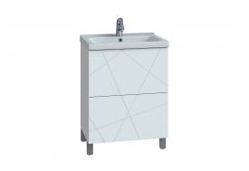 Тумбы Geometry 2-600 Фостер белый