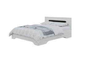 Кровать Вега 1600 с основанием Крафт белый