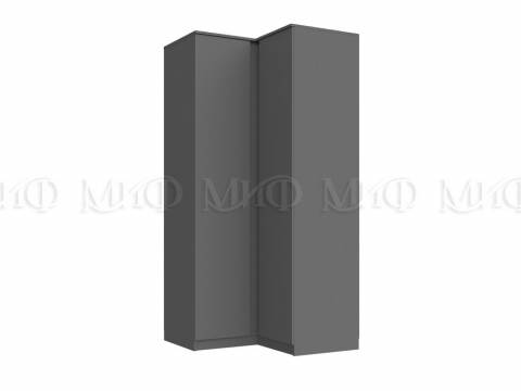 Шкаф угловой прямой Челси Графит