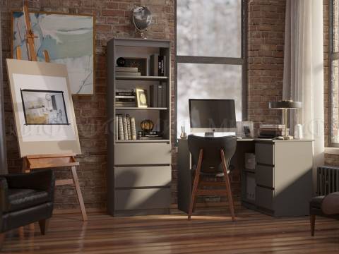 Детская рабочая зона Челси графит