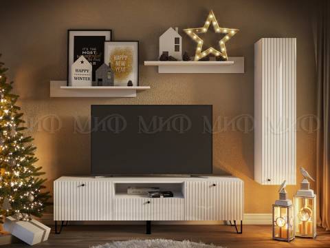 Гостиная Оливия Белый МГ