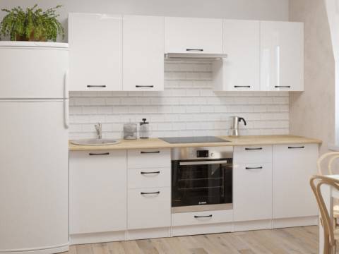 Кухонный гарнитур Жасмин базис 2400 мм