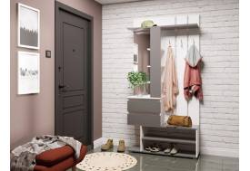 Прихожая Парус белый/графит