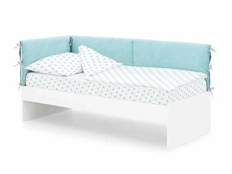 Детская мягкая кровать Denvas эвкалипт