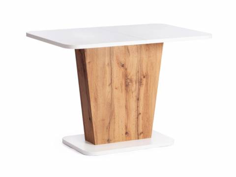 Стол обеденный Gent Дуб вотан/Белый