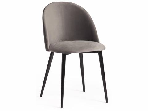 Стул Monro mod. 710 серый barkhat 26/черный