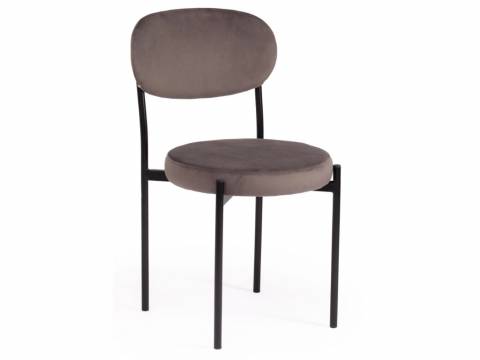 Стул Revo mod. 7033 темно-серый barkhat 14/черный