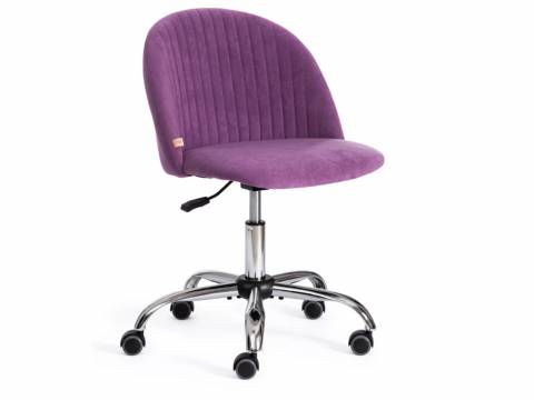 Кресло офисное Melody велюр лаванда 18