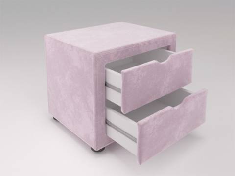 Тумба Монмар розовый
