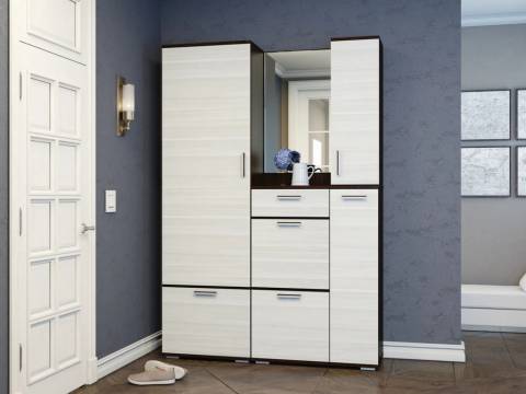 Прихожая модульная Ник  Венге-Лоредо