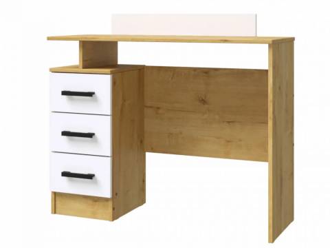 Трюмо Эко вотан/белый гладкий