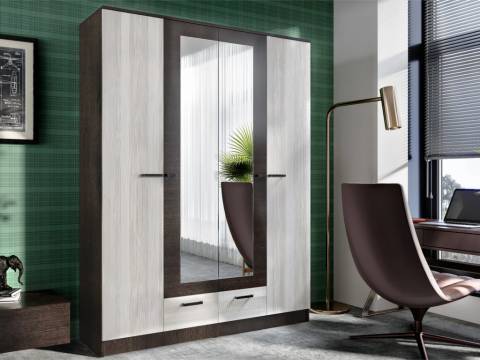 Шкаф Адель 1600 венге-лоредо