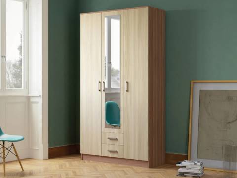 Шкаф Трио ясень шимо