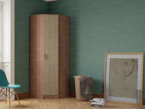 Шкаф Угловой 760 Ясень Шимо