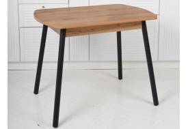 Стол раздвижной Виннер мини Дуб вотан/Черный