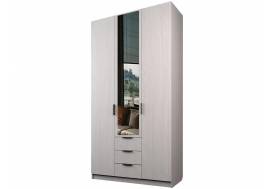 Шкаф с 3 ящиками Экон ЭШ3-РП-23-12-3я одно зеркало