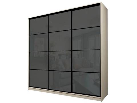 Шкаф-купе Max МШ-23-6-24-222 пленка Oracal темно-серая
