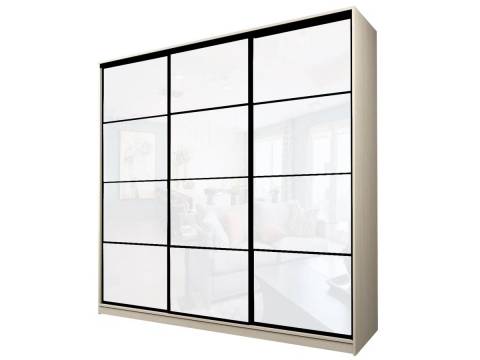 Шкаф-купе Max МШ-25-6-27/2-222 пленка Oracal белая