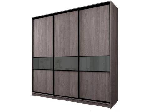Шкаф-купе Max МШ-27-6-24/2-999 пленка Oracal темно-серая