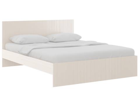 Кровать 1600 Осло модуль М14 с настилом Лайт Дуб Млечный