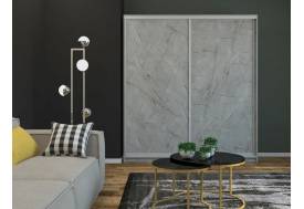 Шкаф-купе Ксения 1200 ЛДСП/ЛДСП Каспий светлый