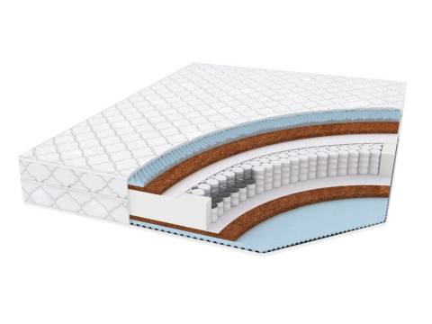 Матрас Bio massage cocos double TFK шириной 1400 мм