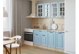 Кухонный гарнитур арт 13 Роял Вуд Голубой Вегас 1600 мм