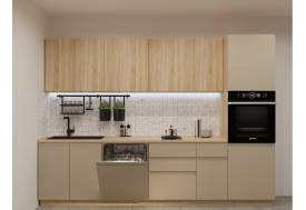 Кухонный гарнитур арт 14 Лайн Дуб сонома Пикрит 3000 мм