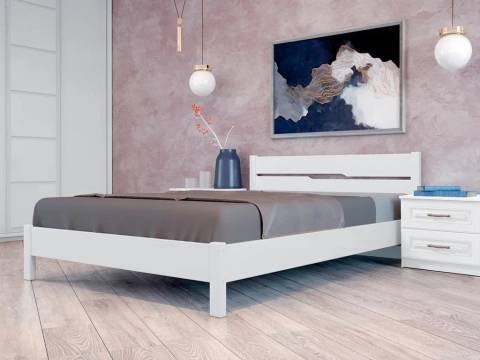 Кровать Вероника-5 1400 Белый античный