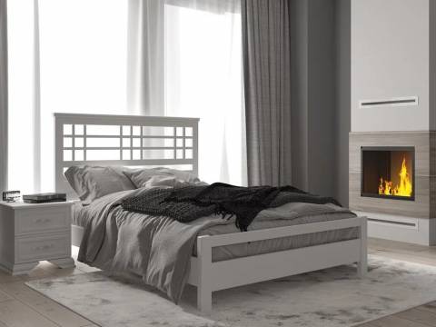 Кровать Герда 1600 Белый античный