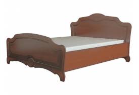 Кровать двойная 1600 Лотос Лак Орех