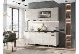 Кухонный гарнитур Рио New 2000 дуб крафт Белый