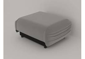 Пуфик Париж Серый велюр