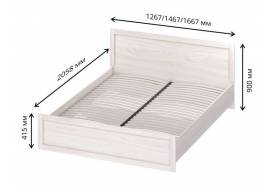 Кровать 1600х2000 СГ Классика