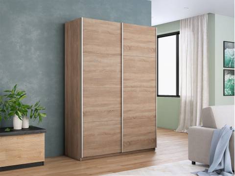 Шкаф-купе Прайм 2-х дверный 1200 два ДСП Сонома